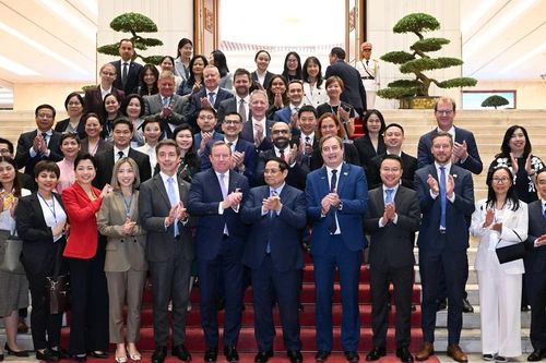 Thủ tướng Phạm Minh Chính tiếp Hội đồng Kinh doanh châu Âu-ASEAN