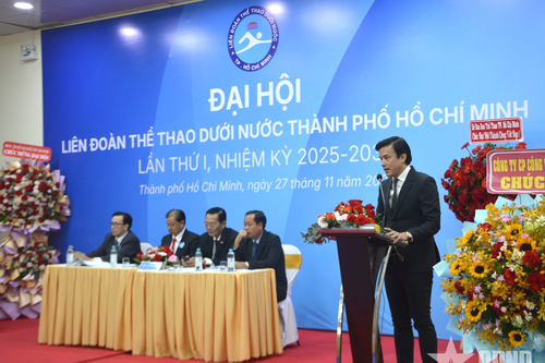 Liên đoàn Thể thao dưới nước TP Hồ Chí Minh tổ chức Đại hội lần thứ I