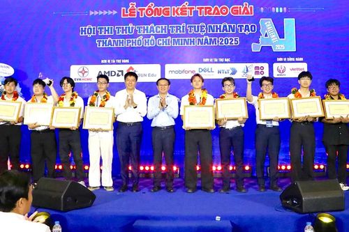 Các đội thi thuộc Đại học quốc gia TPHCM đoạt giải cao tại AI Challenge 2025