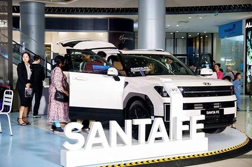 Hyundai SantaFe Hybrid tiết kiệm xăng khoảng 1,3 tỷ tại Việt Nam?