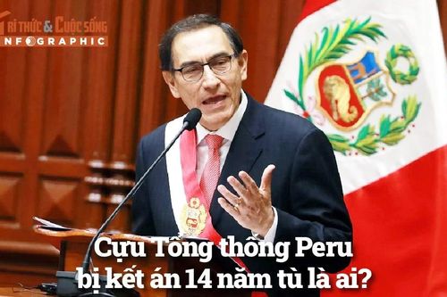[INFOGRAPHIC] Cựu Tổng thống Peru bị kết án 14 năm tù là ai?