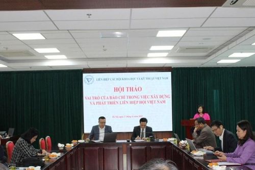 Báo chí giữ vai trò trụ cột trong xây dựng và phát triển Liên hiệp Hội Việt Nam