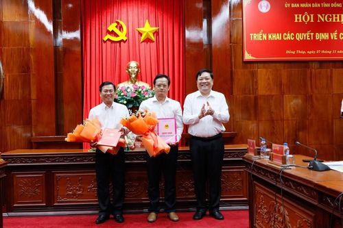Ông Trần Ngô Minh Tuấn giữ chức Chánh Thanh tra tỉnh Đồng Tháp