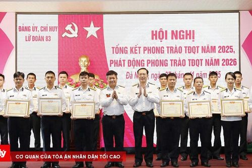 Lữ đoàn 83 Hải quân tổ chức hội nghị quân chính năm 2025