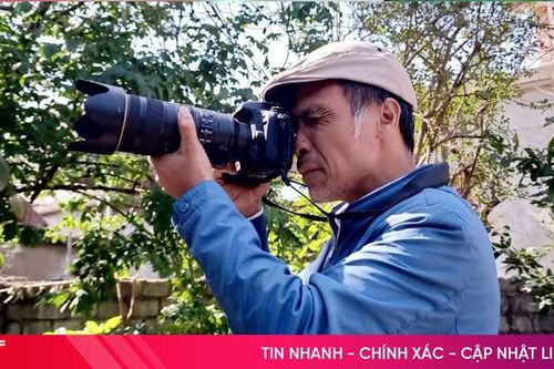 Người họa sĩ miệt mài đi tìm... khoảnh khắc đẹp