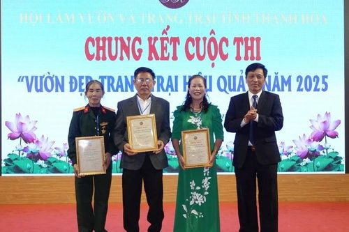 Chung kết cuộc thi 'Vườn đẹp, trang trại hiệu quả'