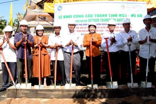 Phường Rạch Giá khởi công xây cầu Tổ 12