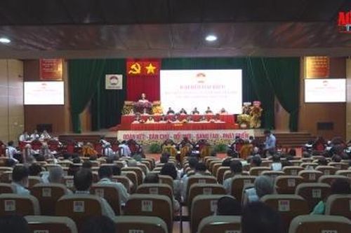 Đại hội đại biểu MTTQ Việt Nam tỉnh An Giang lần thứ I làm việc ngày thứ nhất