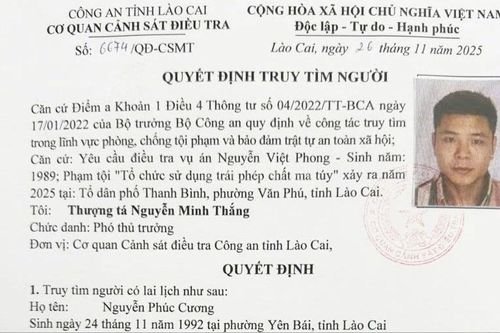 Truy tìm đối tượng liên quan vụ tổ chức sử dụng trái phép chất ma túy