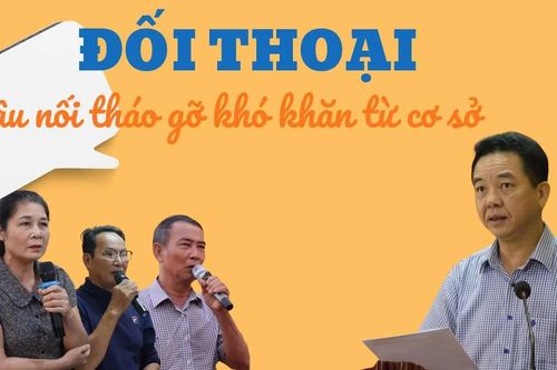Đối thoại - cầu nối tháo gỡ khó khăn từ cơ sở