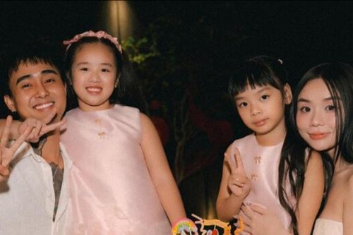 Đạt G và Cindy Lư: Tổ ấm viên mãn bên hai con gái riêng