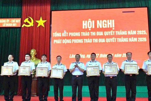 Lữ đoàn 681 đoàn kết, hoàn thành mọi nhiệm vụ được giao