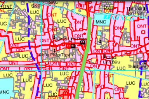 Quy hoạch đường mới tại xã Mỹ Hạnh, Đức Hòa đến năm 2030