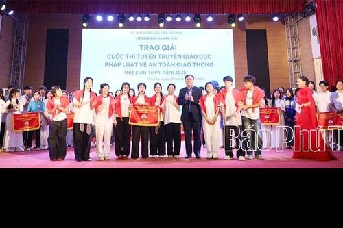Cuộc thi tuyên truyền giáo dục pháp luật về an toàn giao thông cho học sinh THPT năm 2025