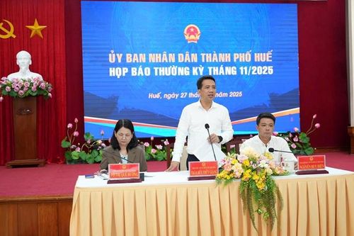 Ủy ban nhân dân thành phố họp báo thường kỳ tháng 11/2025