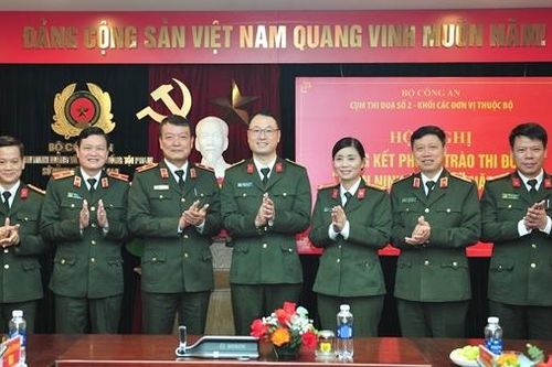 Cụm thi đua số 2 - Khối các đơn vị trực thuộc Bộ hoàn thành xuất sắc nhiệm vụ được giao