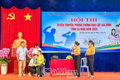 Gần 200 tuyên truyền viên tham gia hội thi phòng chống bạo lực gia đình