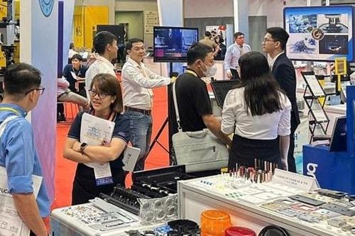 Khai mạc chuỗi triển lãm quốc tế về máy móc, thiết bị, công nghệ tại TP Hồ Chí Minh