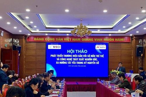 Phát triển thương hiệu gắn với sở hữu trí tuệ và truy xuất nguồn gốc