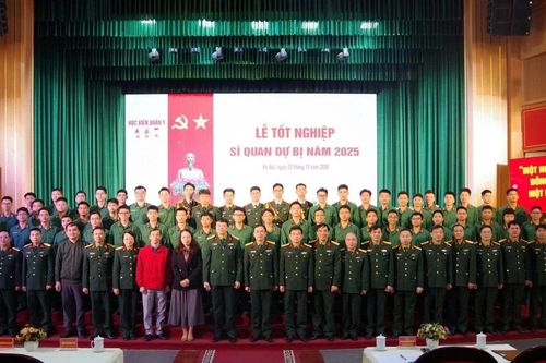 Học viện Quân y tổ chức lễ tốt nghiệp đào tạo sĩ quan dự bị năm 2025