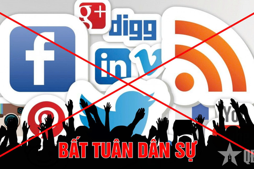Bóc trần âm mưu đen tối: Mạng xã hội và thủ đoạn 'bất tuân dân sự' - Bài 3: Tuyên chiến với 'bất tuân dân sự' (tiếp theo và hết)