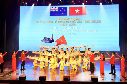 Kỷ niệm 50 năm thiết lập quan hệ ngoại giao Việt Nam - New Zealand