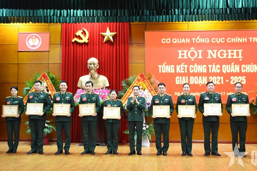 Cơ quan Tổng cục Chính trị: Công tác quần chúng có bước phát triển toàn diện, vững chắc, đúng hướng, hiệu quả