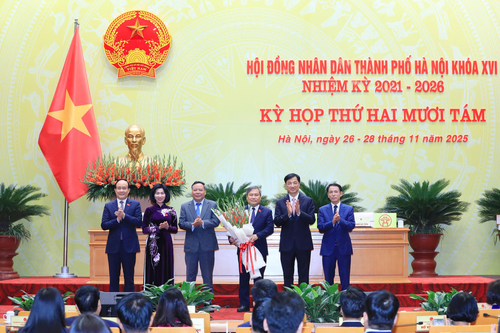 Chủ tịch UBND TP Hà Nội Vũ Đại Thắng: Tập trung 5 nhiệm vụ trọng tâm phát triển Thủ đô