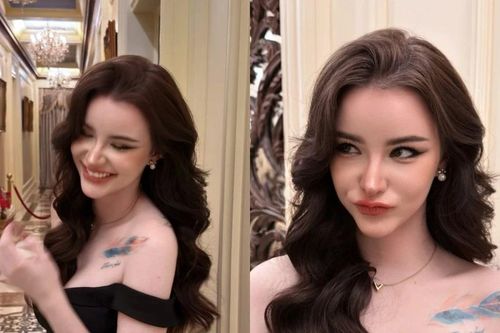 'Hot girl tắm suối' Jessie Vard khoe gương mặt đẹp không góc chết