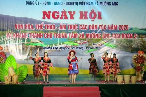Rộn ràng Ngày hội Văn hóa, Thể thao - Ẩm thực các dân tộc xã Mường Ảng năm 2025