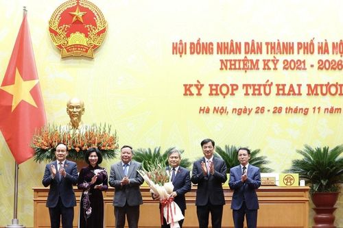 Ông Vũ Đại Thắng được bầu giữ chức vụ Chủ tịch UBND Thành phố Hà Nội