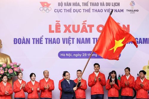 Thủ tướng gửi niềm tin tới Đoàn Thể thao Việt Nam: Thi đấu quả cảm, chiến thắng vẻ vang tại SEA Games 33