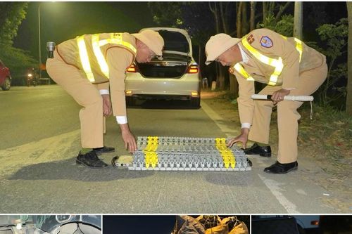 CSGT Hà Nội: Đồng loạt ra quân xử lý xe vận tải vi phạm trên các tuyến đường