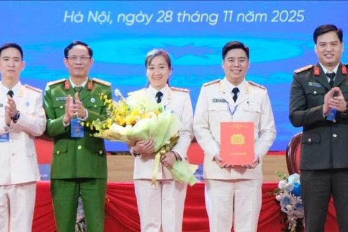 Thượng úy Dương Hải Anh được chỉ định giữ chức Trưởng Ban Thanh niên Bộ Tư lệnh Cảnh sát cơ động