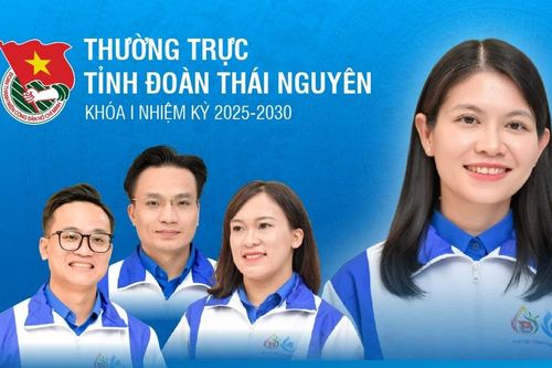 Thường trực Tỉnh Đoàn Thái Nguyên khóa I, nhiệm kỳ 2025-2030