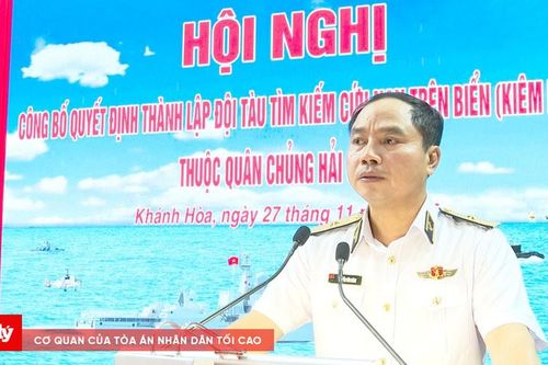Quân chủng Hải quân thành lập Đội tàu tìm kiếm cứu nạn trên biển