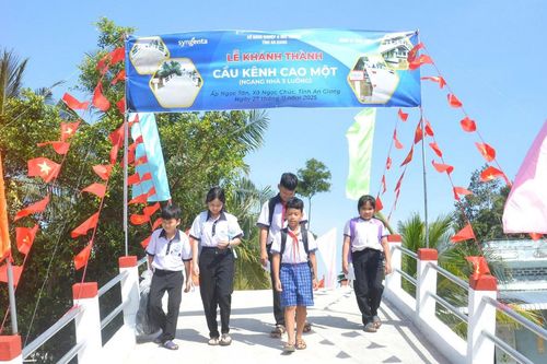 'Nhịp cầu yêu thương' của Syngenta Việt Nam tại An Giang