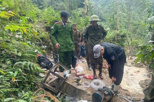 Hà Tĩnh: Phát hiện điểm khai thác vàng trái phép