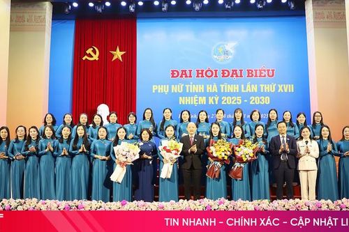Bà Nguyễn Thị Lệ Hà tái cử chức Chủ tịch Hội LHPN tỉnh