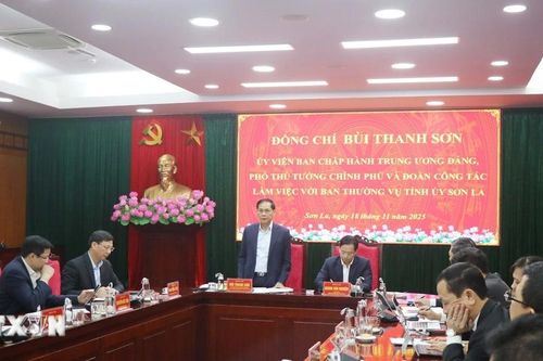 Phó Thủ tướng: Sơn La phấn đấu hoàn thành cao nhất mục tiêu tăng trưởng kinh tế
