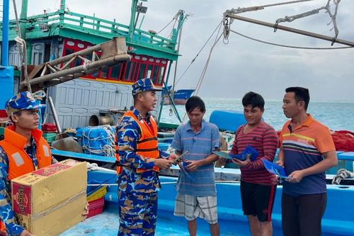 Đặc khu Trường Sa chủ động ứng phó với bão Koto