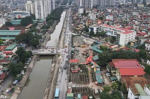 Dự án mở rộng đường Tam Trinh vẫn ngổn ngang sau gần một thập kỷ