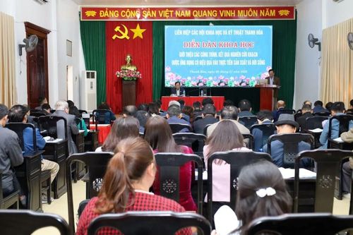 Giới thiệu các công trình khoa học ứng dụng hiệu quả vào sản xuất và đời sống