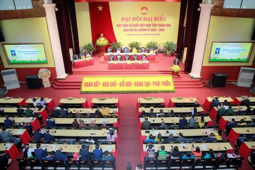Phiên thứ nhất Đại hội đại biểu MTTQ Việt Nam tỉnh Thanh Hóa lần thứ XVI, nhiệm kỳ 2025-2030