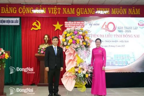 Bệnh viện Da liễu Đồng Nai kỷ niệm 40 năm thành lập