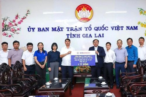Công ty Thủy điện An Khê-Ka Nak: Gần 3 tỷ đồng cho hoạt động an sinh xã hội và hỗ trợ đồng bào bị thiên tai