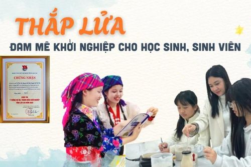 Thắp lửa đam mê khởi nghiệp cho học sinh, sinh viên