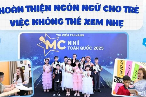Hoàn thiện ngôn ngữ cho trẻ - việc không thể xem nhẹ