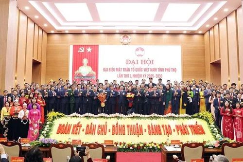 Đại hội đại biểu Mặt trận Tổ quốc Việt Nam tỉnh Phú Thọ lần thứ I: Đoàn kết - đồng thuận - phát triển