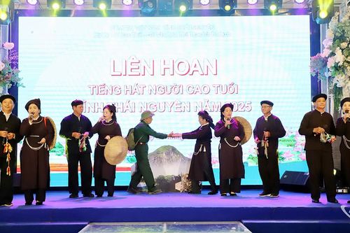 Liên hoan 'Tiếng hát Người cao tuổi' tỉnh Thái Nguyên năm 2025